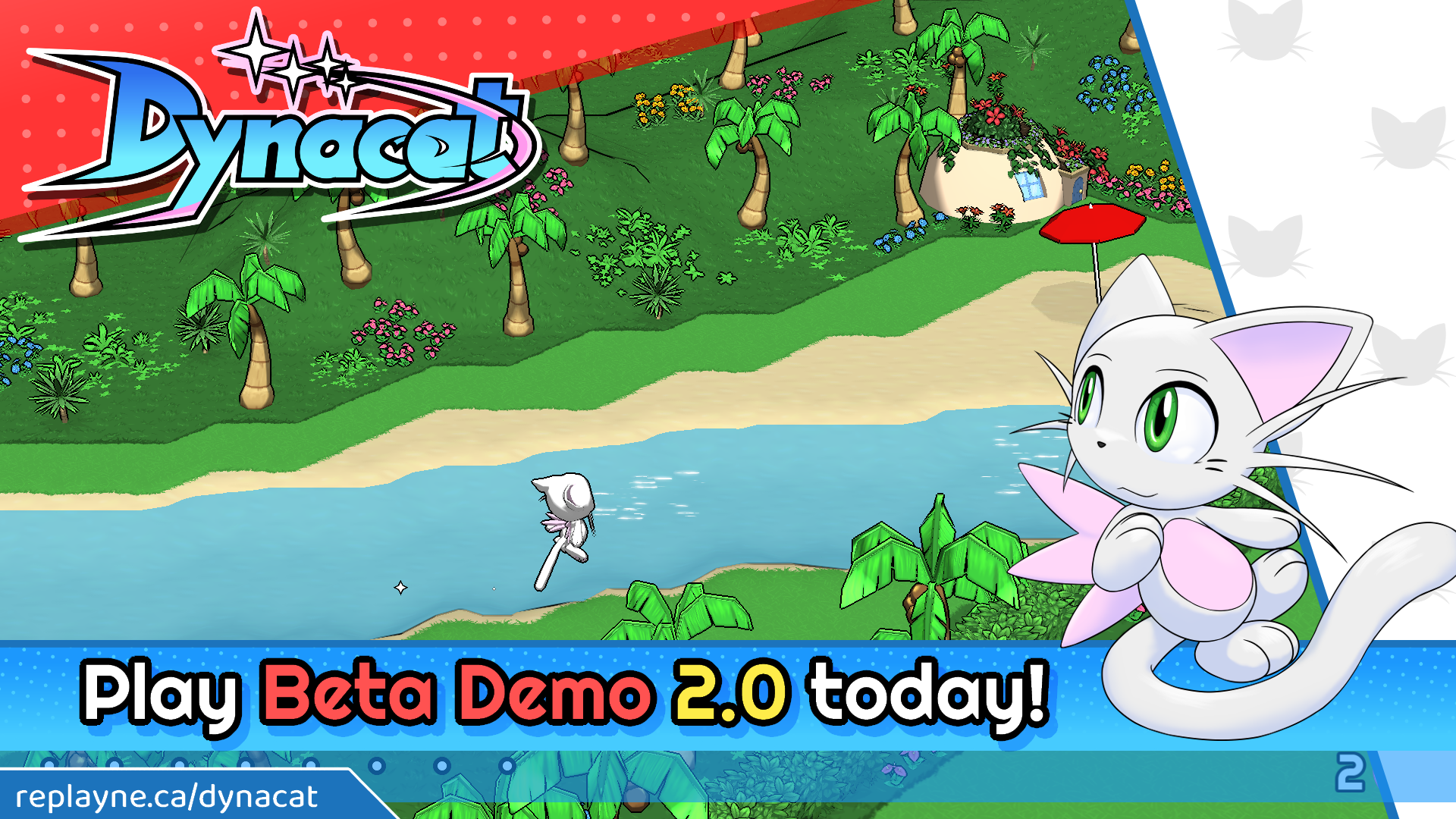 Promotional image for Dynacat Beta Demo 2.0