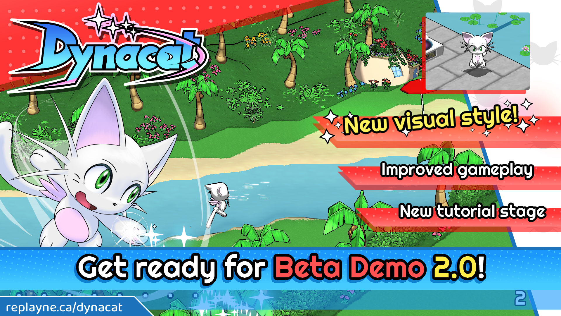 Promotional image for Dynacat Beta Demo 2.0